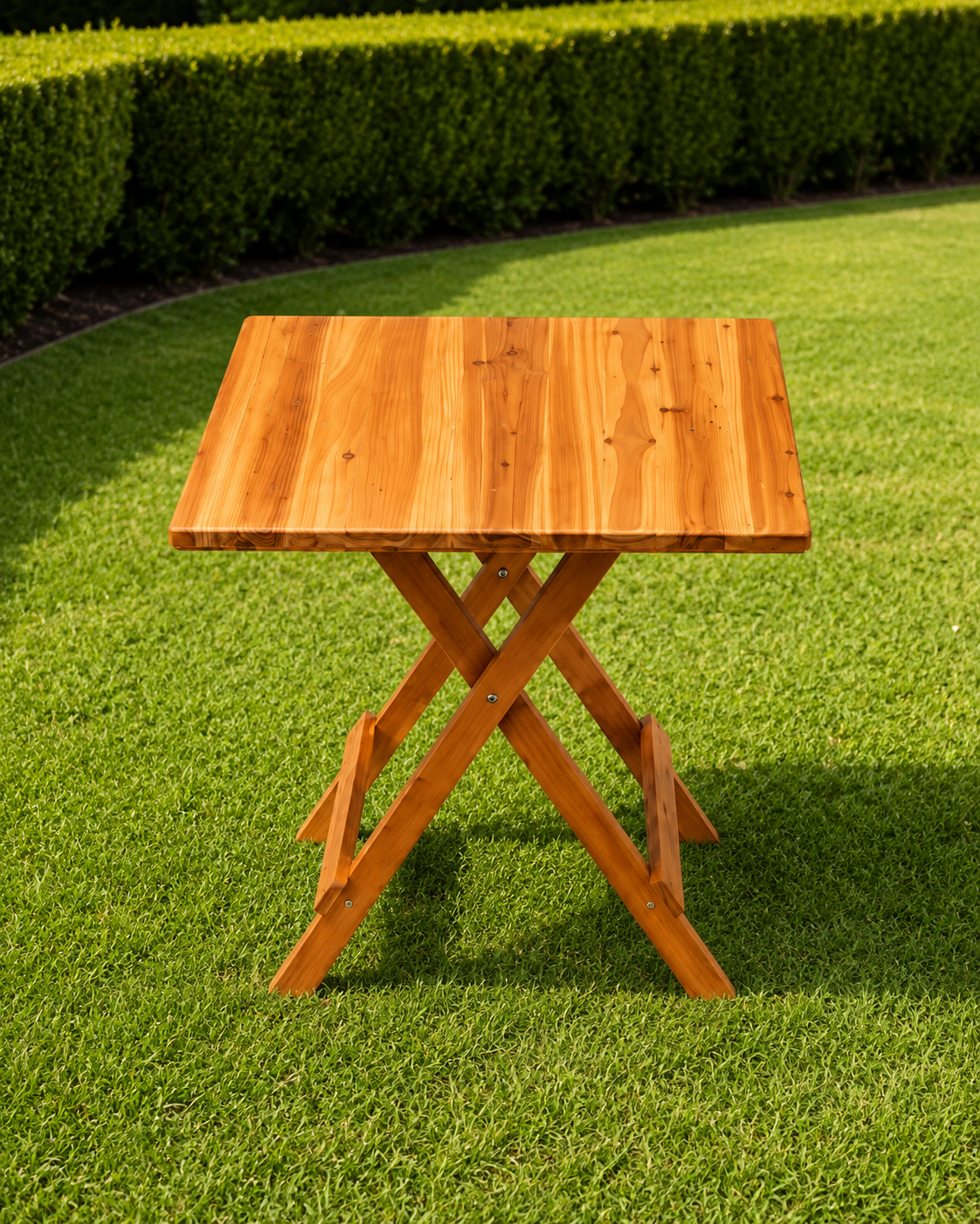 The Timber-Craft Folding Garden Table