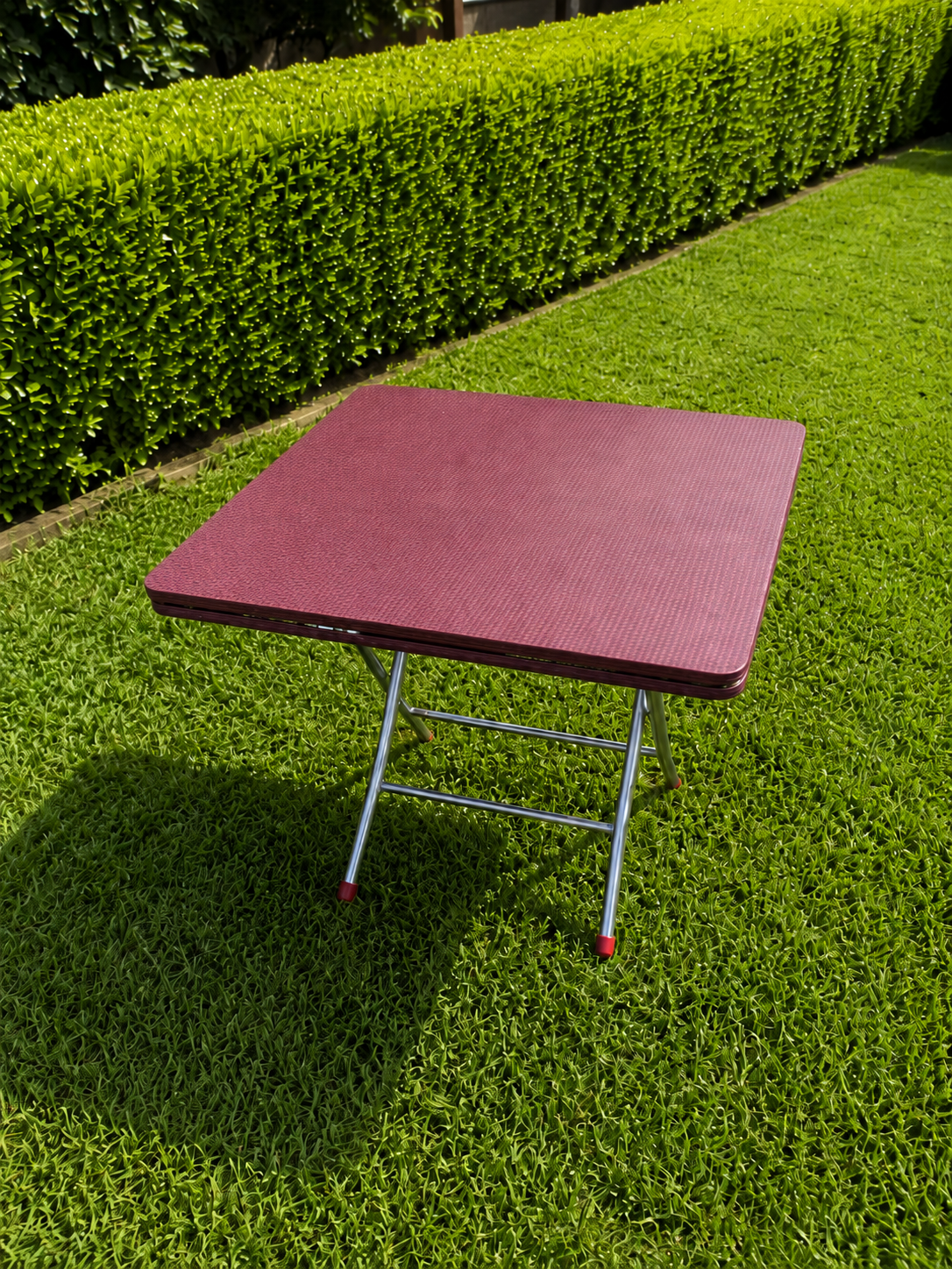 The Crimson Fold-Away Utility large Dining Table